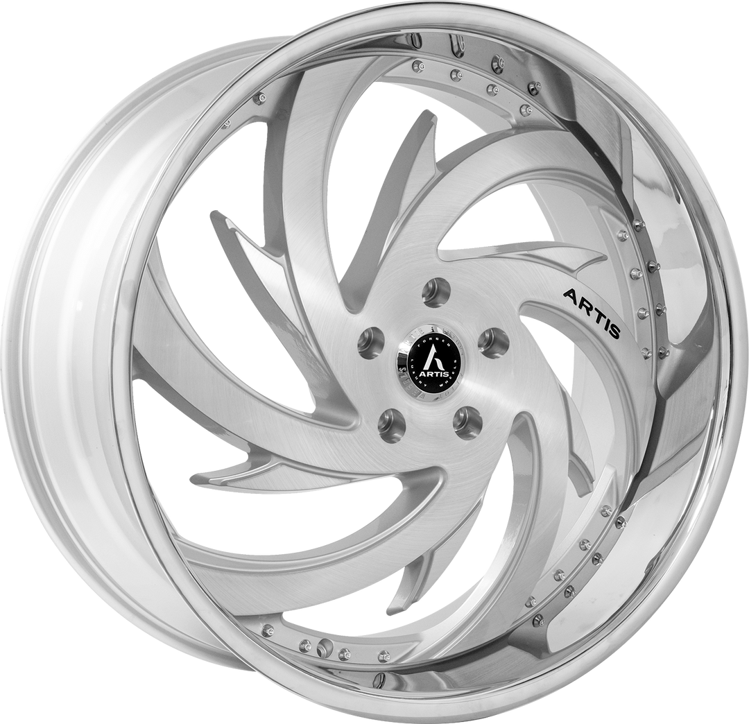 26" OPTIONS BRUSHED CROME LIP ( Available in 5X120 5x127) STAGGERED FOR GMC YUKON CHEVY SUBURBAN SIERRA 1500 C10 TAHOE BOX DONK CAPRICE BOX IMPALA CAMARO CHEVELLE CUTLASS MONTE CARLO
