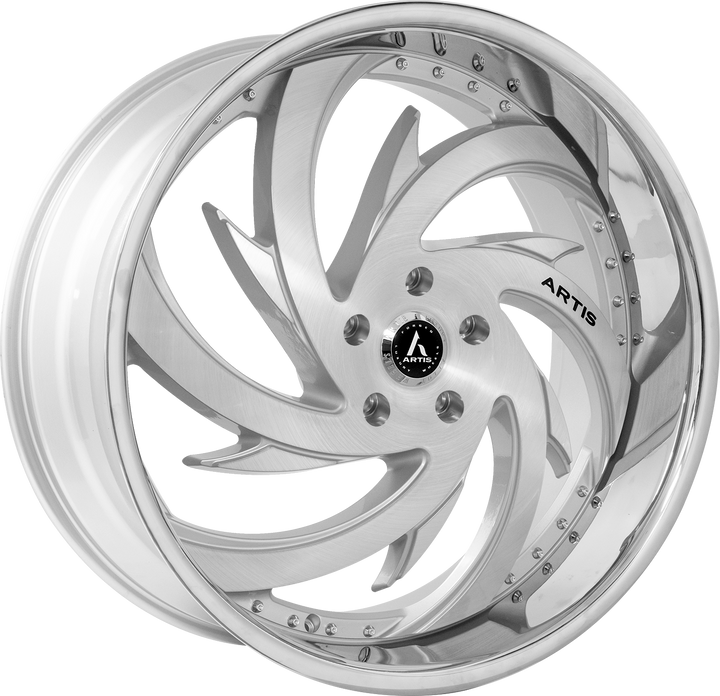 26" OPTIONS BRUSHED CROME LIP ( Available in 5X120 5x127) STAGGERED FOR GMC YUKON CHEVY SUBURBAN SIERRA 1500 C10 TAHOE BOX DONK CAPRICE BOX IMPALA CAMARO CHEVELLE CUTLASS MONTE CARLO