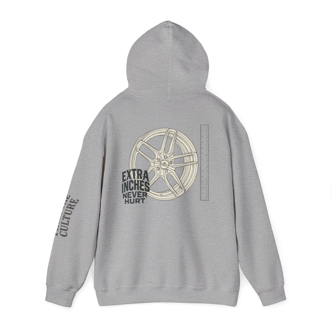 F.TC. Street Wear Designed Hoodie, Extra Inches