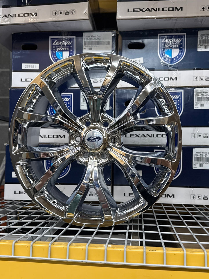 22" Ford F150, Expedition and Lincoln FD05 Platinum Style Rep Wheels in Chrome