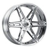 22" 6x139.7, Chrome Special Order Options, 2-4 Days Out.