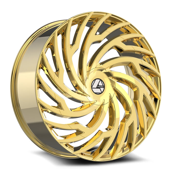 22" Azara 536 Gold package 5x112