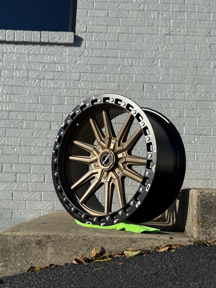 20” 20x10 LEXANI XVR1 BRONZE 6x135 6X139.7 6x5.5 FOR CADILLAC ESCALADE DENALI YUKON CHEVY SILVERADO TAHOE SUBURBAN SIERRA DODGE RAM 1500 JEEP WAGONEER NISSAN TITAN TOYOTA TUNDRA TACOMA SEQUOIA 4RUNNER TESLA CYBER TRUCK FORD BRONCO FORD F150 EXPEDITION