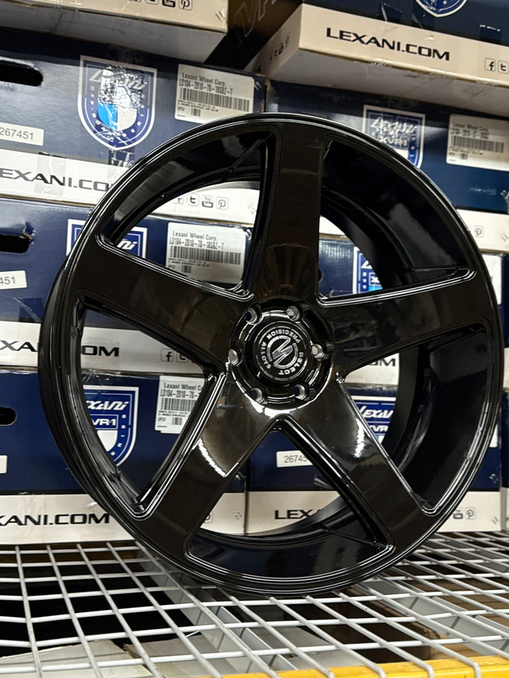 24" SELECT PRECISION S104 GLOSS BLACK WHEELS 6x135 FOR FORD F150 EXPEDITION RAPTOR LINCOLN NAVIGATOR MARK LT