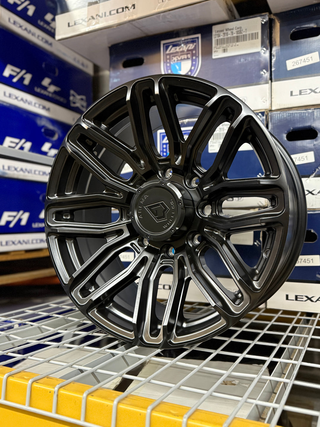 20" Arena Cobra A116 Satin Black

6X139.7 6x5.5 FITS CADILLAC ESCALADE DENALI YUKON CHEVY SILVERADO TAHOE SUBURBAN INFINITY QX80 DODGE RAM 1500 JEEP WAGONEER NISSAN TITAN TOYOTA TUNDRA TACOMA SEQUOIA 4RUNNER TESLA CYBER TRUCK FORD BRONCO