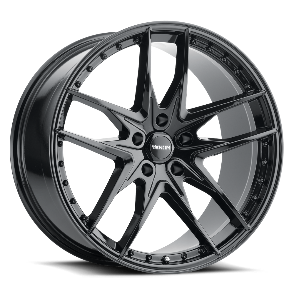 20" venom 38 Gloss Black 5x112 Fits BMW X3 X4 X5 X6 X7 iX (2020 and up) M3 M4 M5 M8 Audi A3 S3 Rs3 A4 S4 Rs4 A5 S5 Rs5 A6 S6 Rs6 A7 S7 Rs7 Q5 SQ5 Q7 Q8 SQ8 RsQ8 Mercedes s550 c63 s63 s560 c300 e350 E63 e300 AMG GT