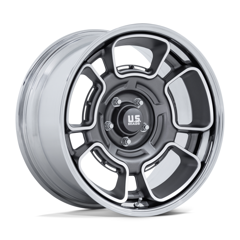 22" Brushed / Machine / Polished Alloy Wheels 5x5 STAGGERED FITS 5 LUG GMC YUKON CHEVY SUBURBAN SIERRA 1500 C10 OBS TAHOE BUBBLE & DONK CAPRICE IMPALA