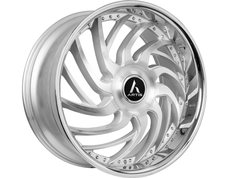 24" 5x115 Brushed Machine finish FOR DODGE CHARGER CHALLENGER 392 CHRYSLER 300 SRT8