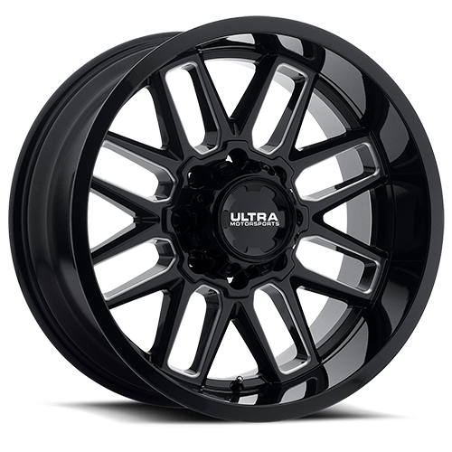 20x10 Ultra 7231 Package , F250 Gloss Black & Milled