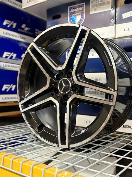 20" Mercedes Benz W847 WHEELS IN GLOSS BLACK & MACHINE 5x112 FOR E E350 E500 CLS, SL, CL S550 S560 S580 S600 S63 GLA GLC GLE EQB EQS