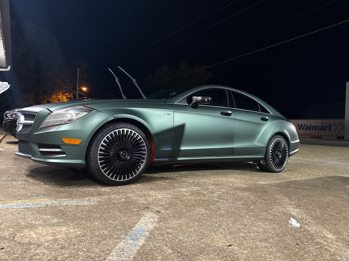 20" Mercedes Benz W802 Style Wheels in black and machine - S550, S580, E Class, CLS, SL