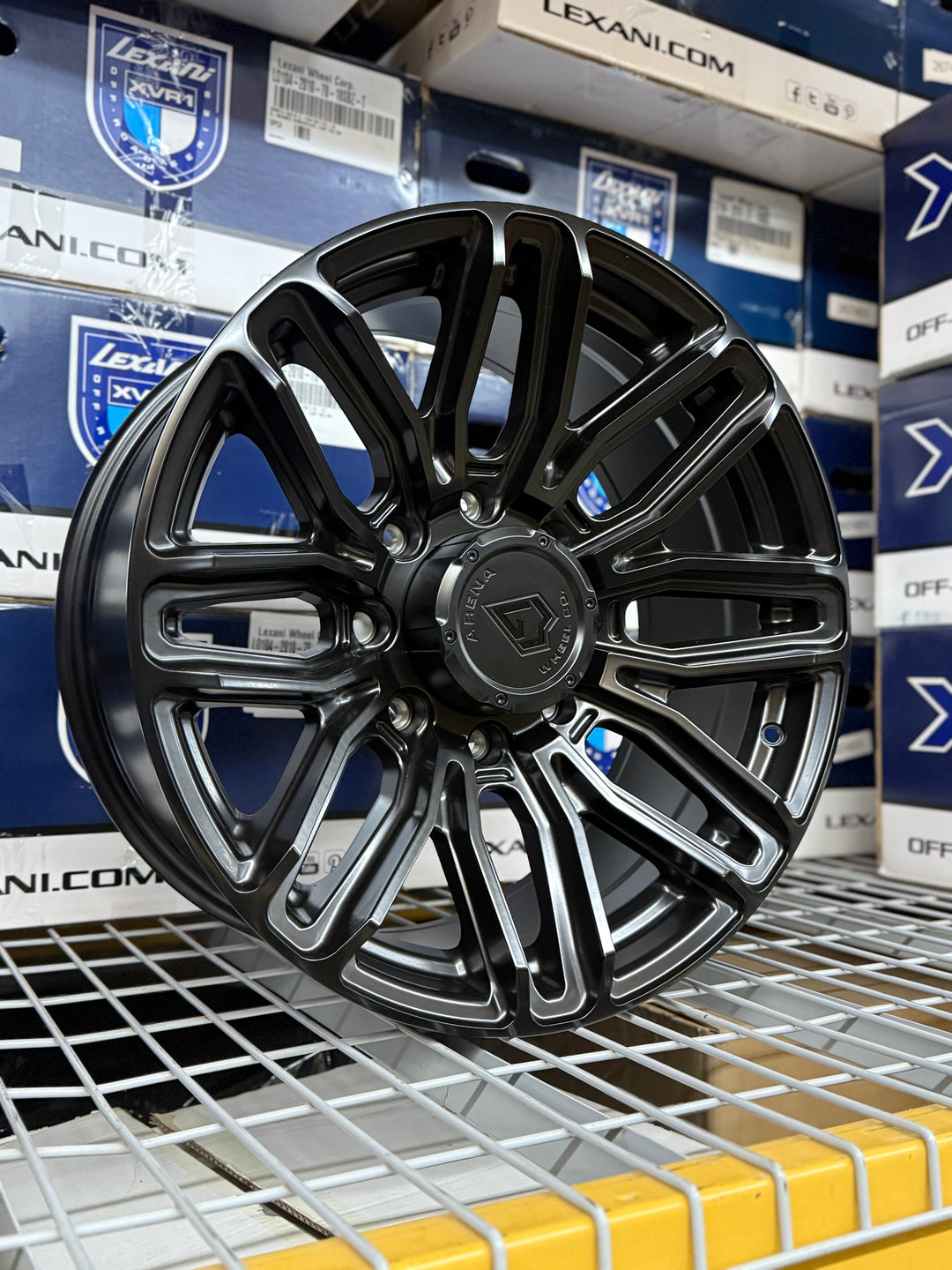 20" Arena Cobra A116 Satin Black

6X139.7 6x5.5 FITS CADILLAC ESCALADE DENALI YUKON CHEVY SILVERADO TAHOE SUBURBAN INFINITY QX80 DODGE RAM 1500 JEEP WAGONEER NISSAN TITAN TOYOTA TUNDRA TACOMA SEQUOIA 4RUNNER TESLA CYBER TRUCK FORD BRONCO