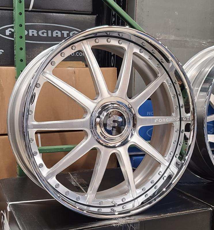 24” Pre Built Forgiato 5X112 FITS AUDI A5 S5 RS5 A6 S6 RS6 A7 S7 A8 S8 MERCEDES E S S550 S560 S580 BENTLEY CONTINENTAL SPUR. 5x112 BMW 7 X5 X6