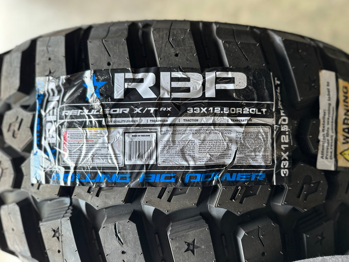 33x12.50R20 Rolling Big Power X/T RX