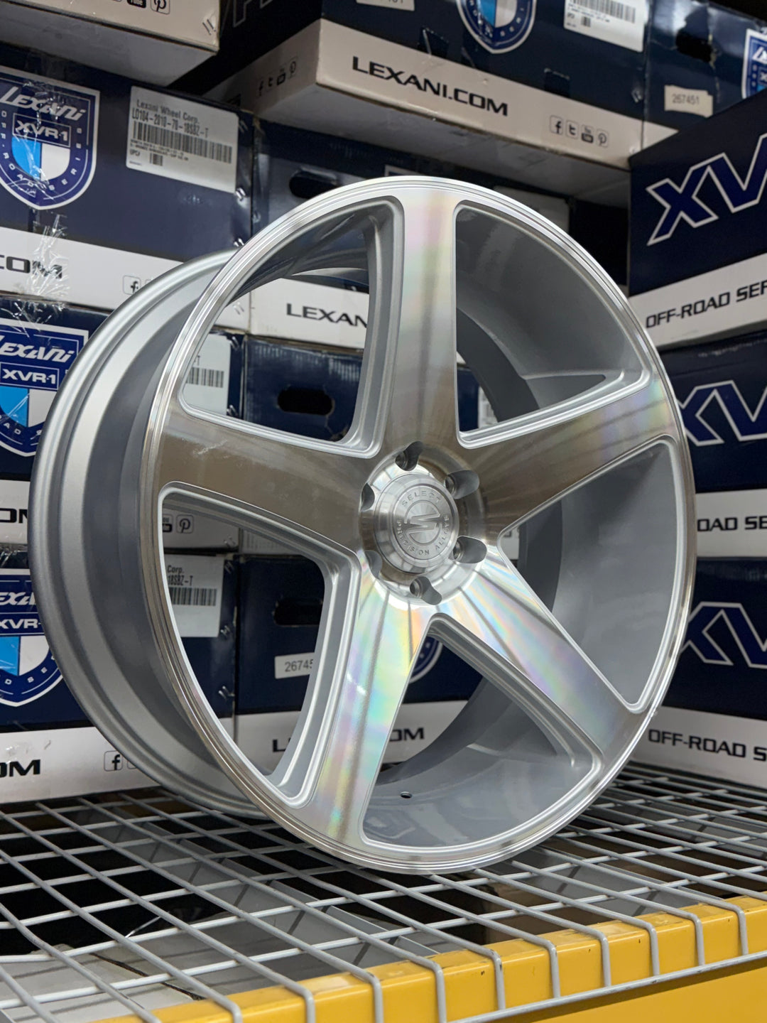 24" SELECT PRECISION S104 BRUSHED MACHINE WHEELS 6X139.7 6x5.5 FITS CADILLAC ESCALADE DENALI YUKON CHEVY SILVERADO TAHOE SUBURBAN INFINITY QX80 DODGE RAM 1500 JEEP WAGONEER NISSAN TITAN TOYOTA TUNDRA SEQUOI