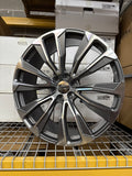 26x10 GunMetal Machined Chevy Rep204