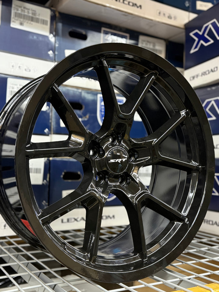 20" Dodge SRT 562 Style Wheels Gloss Black fits Charger, Challenger, 300 & more