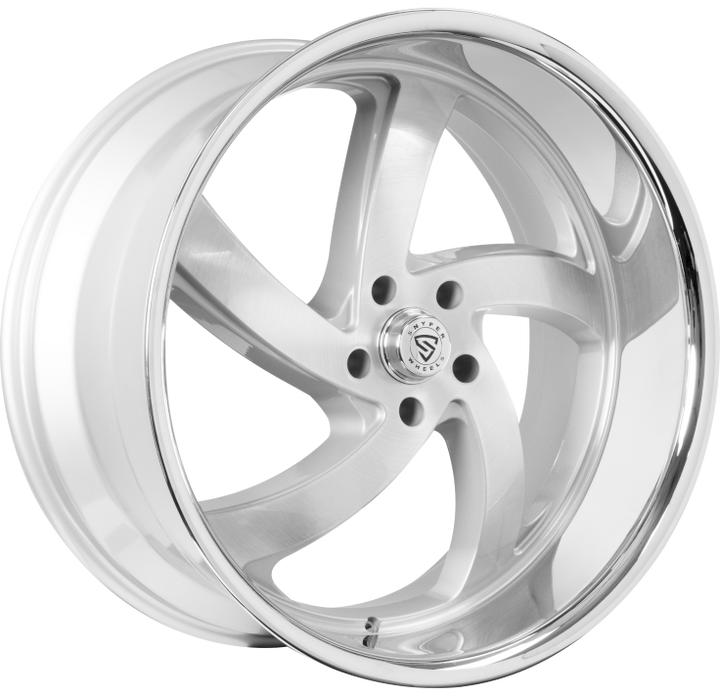 22" Brushed Wheels 5x4.75 5x120 FITS 1960s & 1980s IMPALA 1960s to 1980s CAMARO CHEVELLE CUTLASS MONTE CARLO Chevy S10 BLAZER