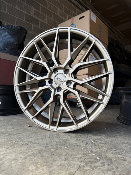 PROMO PACKAGE 20" Niche Matte Bronze GAMMA 5X114.3 FOR FORD MUSTANG KIA K5 STINGER TOYOTA CAMRY AVALON LEXUS ES GS IS350 LS400 IS300 RX300 NISSAN 370Z 350Z TESLA MODLE 3 MODLE Y