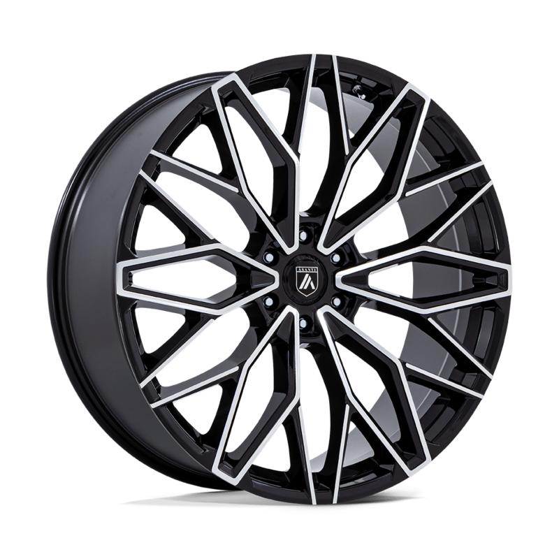 24" Black and Machined 6X139.7 6x5.5 FITS CADILLAC ESCALADE DENALI YUKON CHEVY SILVERADO TAHOE SUBURBAN INFINITY QX80 DODGE RAM 1500 JEEP WAGONEER NISSAN TITAN