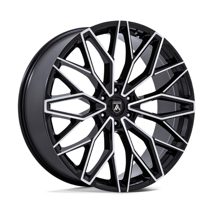 24" Black and Machined 6X139.7 6x5.5 FITS CADILLAC ESCALADE DENALI YUKON CHEVY SILVERADO TAHOE SUBURBAN INFINITY QX80 DODGE RAM 1500 JEEP WAGONEER NISSAN TITAN
