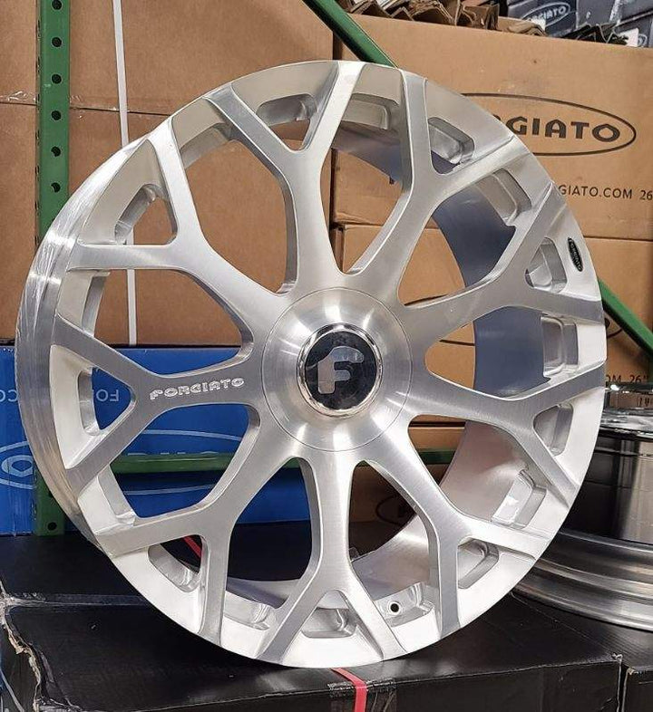 24” Pre Built Forgiato 5X112 FITS AUDI A5 S5 RS5 A6 S6 RS6 A7 S7 A8 S8 MERCEDES E S S550 S560 S580 BENTLEY CONTINENTAL SPUR. 5x112 BMW 7 X5 X6