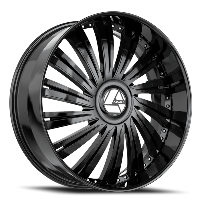 30" Gloss Black Wheel & Tire Package 6x135 6X139.7 6x5.5 FITS CADILLAC ESCALADE DENALI YUKON CHEVY SILVERADO TAHOE SUBURBAN INFINITY QX80 DODGE RAM 1500 JEEP WAGONEER NISSAN TITAN FORD F150 EXPEDITION LINCOLN NAVIGATOR