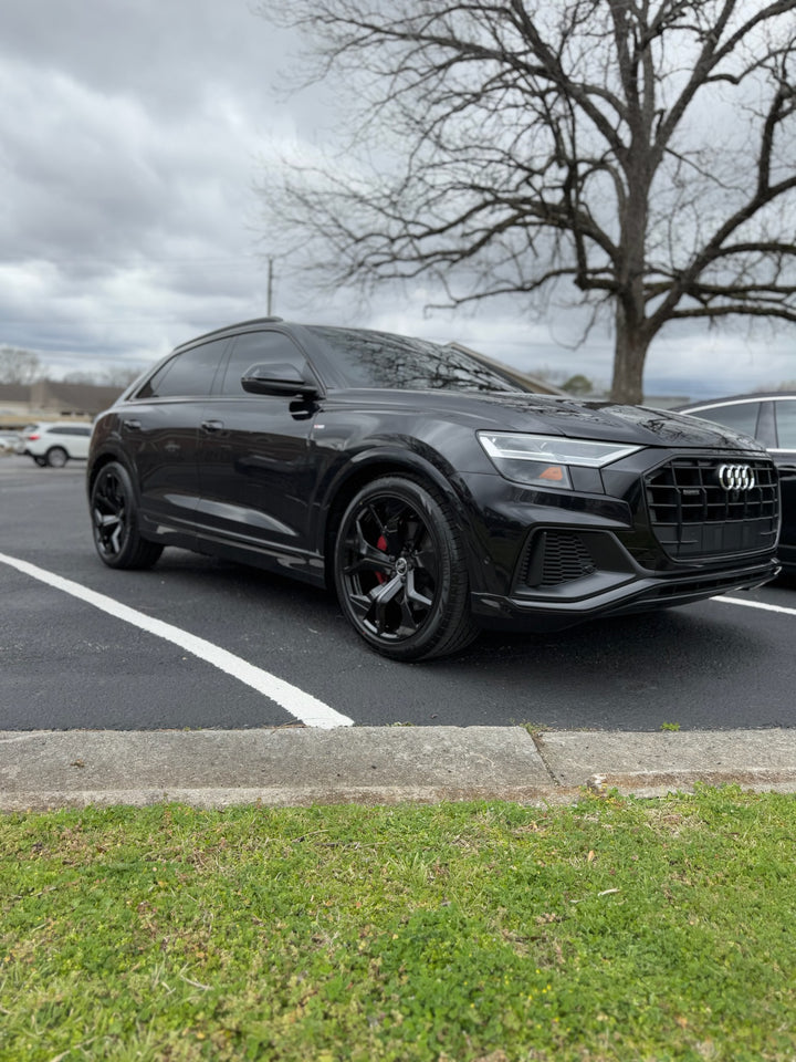 22” Audi RS W616 STYLE WHEELS IN GLOSS BLACK FOR AUDI A7 S7 RS7 A8 S8 RS5 Q5 SQ5 Q7 SQ7 Q8 SQ8 RSQ8