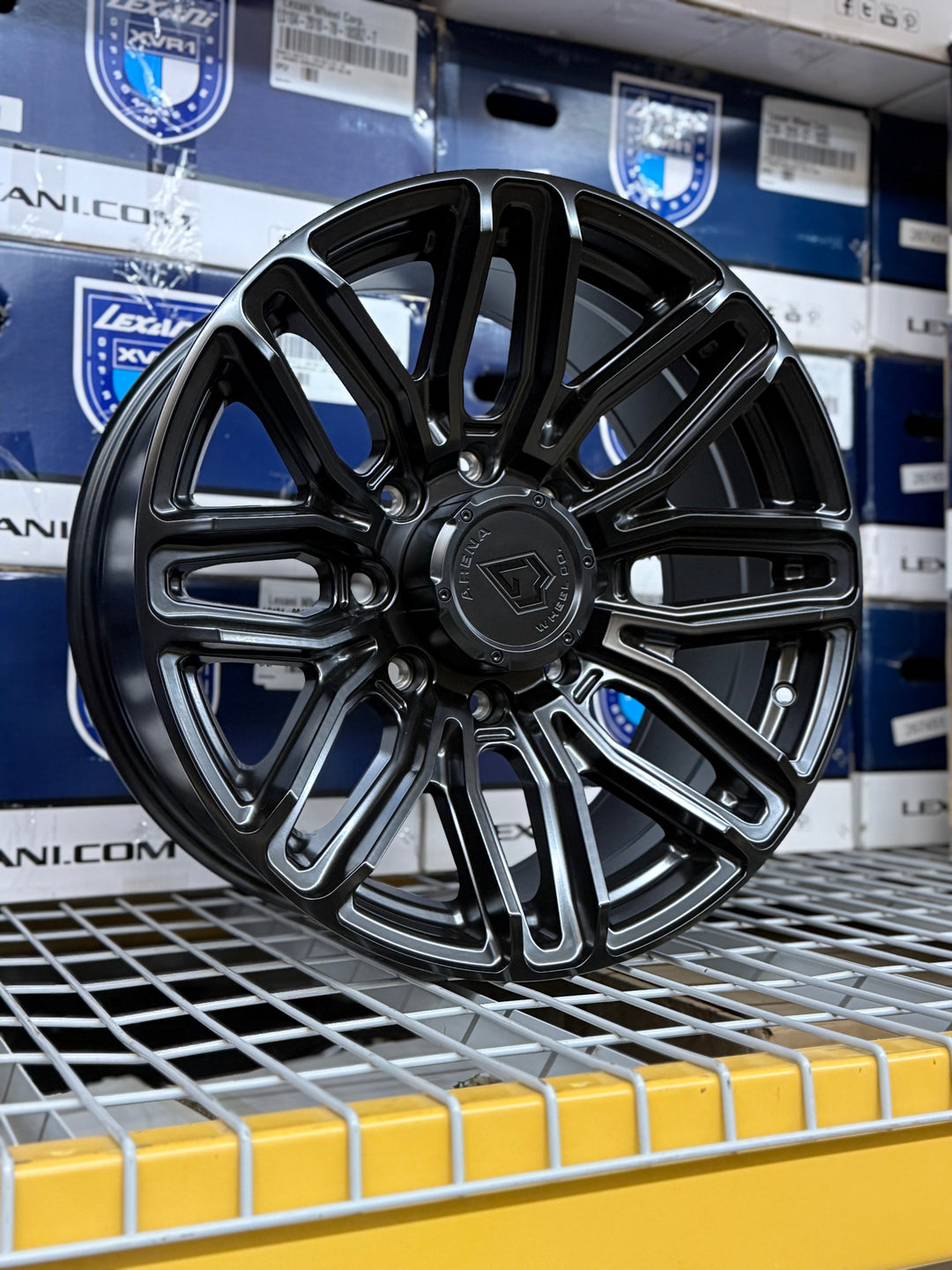 20" Arena Cobra A116 Satin Black

6X139.7 6x5.5 FITS CADILLAC ESCALADE DENALI YUKON CHEVY SILVERADO TAHOE SUBURBAN INFINITY QX80 DODGE RAM 1500 JEEP WAGONEER NISSAN TITAN TOYOTA TUNDRA TACOMA SEQUOIA 4RUNNER TESLA CYBER TRUCK FORD BRONCO