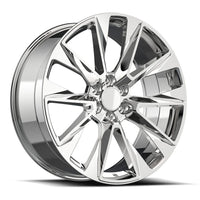 22" 6x139.7, Chrome Special Order Options, 2-4 Days Out.