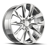 22" 6x139.7, Chrome Special Order Options, 2-4 Days Out.