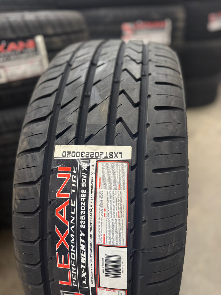235/30ZR22 Lexani-LX-Twenty
