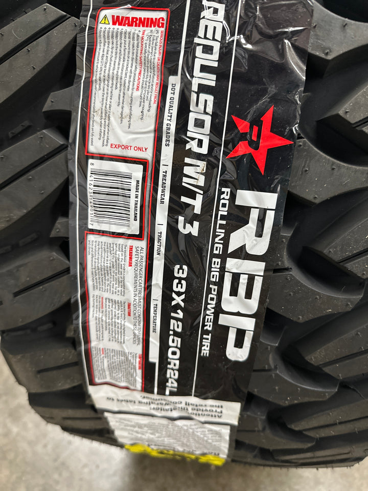 33x12.50R24 RBP MT3's