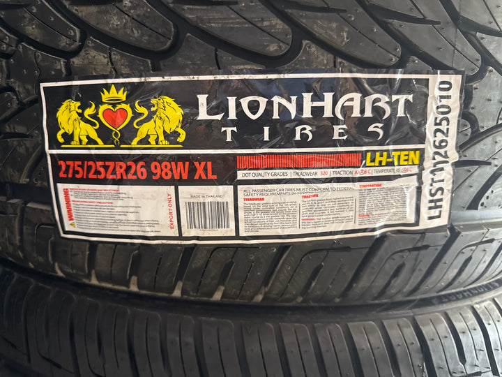 275/25ZR26 LionHart LH10