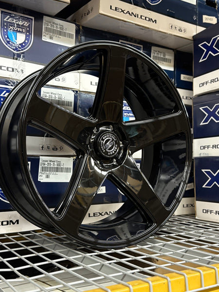 24" SELECT PRECISION S104 GLOSS BLACK WHEELS 6X139.7 6x5.5 FITS CADILLAC ESCALADE DENALI YUKON CHEVY SILVERADO TAHOE SUBURBAN INFINITY QX80 DODGE RAM 1500 JEEP WAGONEER NISSAN TITAN TOYOTA TUNDRA SEQUOI