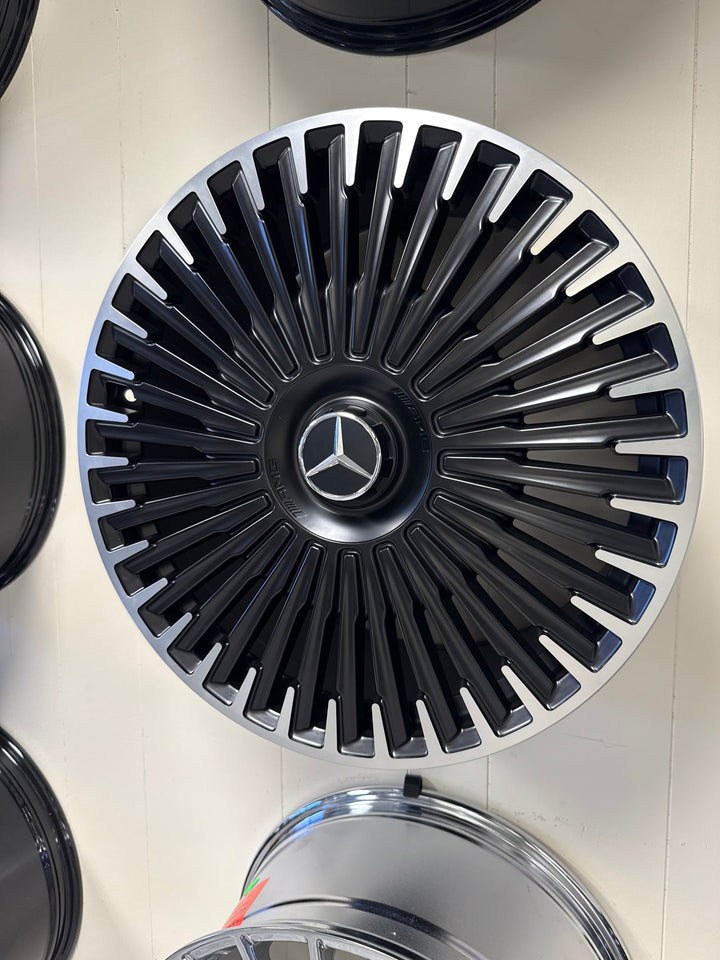 20" Mercedes Benz W802 Style Wheels in black and machine - S550, S580, E Class, CLS, SL