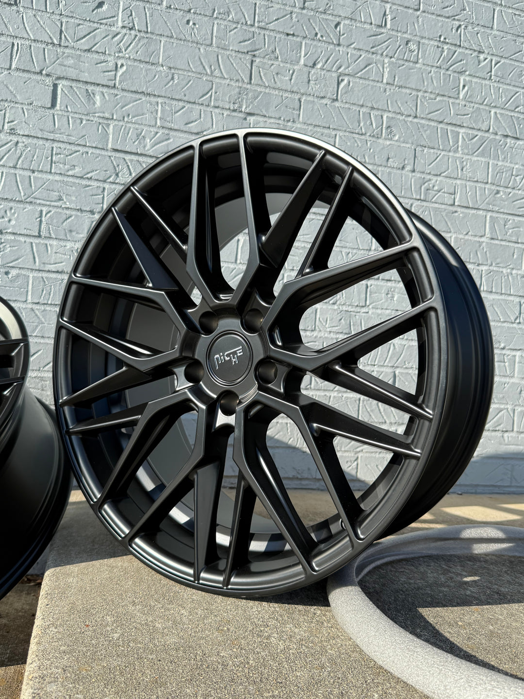 20” PROMO DEAL NICHE GAMMA M190 MATTE BLACK 5x114.3 5x114.3 FOR LEXUS ES GS  RX300 HUNDI FORD MUSTANG EXPLORER INFINITY G35 G37 TESLA MODLE 3 MODLE Y KIA K5 STINGER TOYOTA CAMRY AVALON NISSAN ALTIMA MAXIMA 2016^ Chevy MALIBU 2000-2013 IMPALA & MONTECARLO