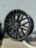 20” PROMO DEAL NICHE GAMMA M190 MATTE BLACK 5x114.3 FOR FORD MUSTANG KIA STINGER K5 TOYOTA CAMRY AVALON LEXUS ES GS IS300 IS350 LS400 RX300 NISSAN 350Z 370Z TESLA MODLE 3 MODLE Y