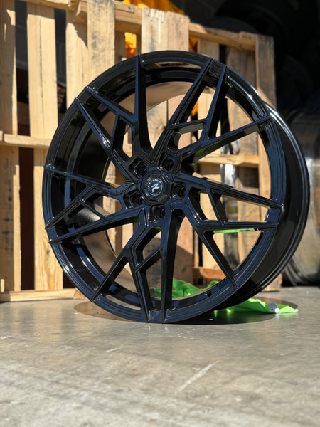 PROMO PACKAGE DEAL 22" LEXANI RENZO ASCARI GLOSS BLACK 5X120 FOR CADILLAC CT4-V CT5 CT6 CHEVY CAMARO 14^ IMPALA 13-15 MALIBU, LAND ROVER RANGE ROVER SPORT LEXUS LS LM LS TX TESLA MODEL S X
