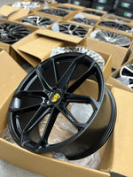 22" Porsche Panamera Style Rep W878 - Satin Black