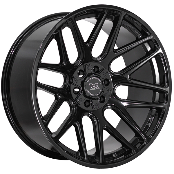 22" Wheel & GRIP Package 5X139.7 FOR ALL 5 LUG RAM 1500 Older FORD BRONCO, 96 & Older 5 LUG FORD F150
