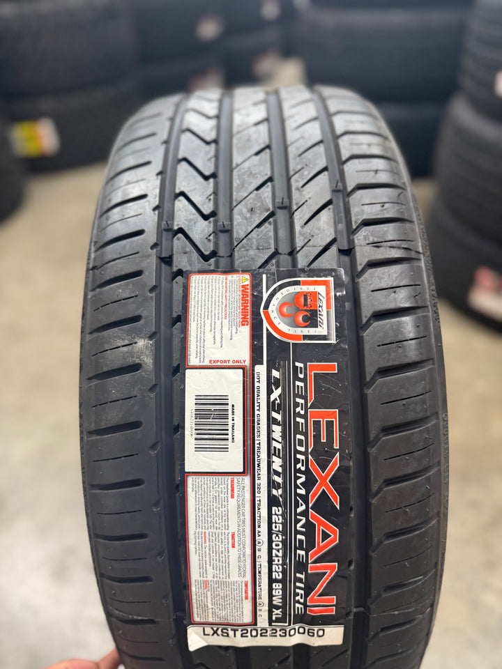 225/30ZR22 Lexani-LX-Twenty