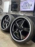 24X9/10 5X115 STAGGERED FORGIATO'S FOR DODGE CHARGER CHALLENGER 392 HELLCAT DAYTONA