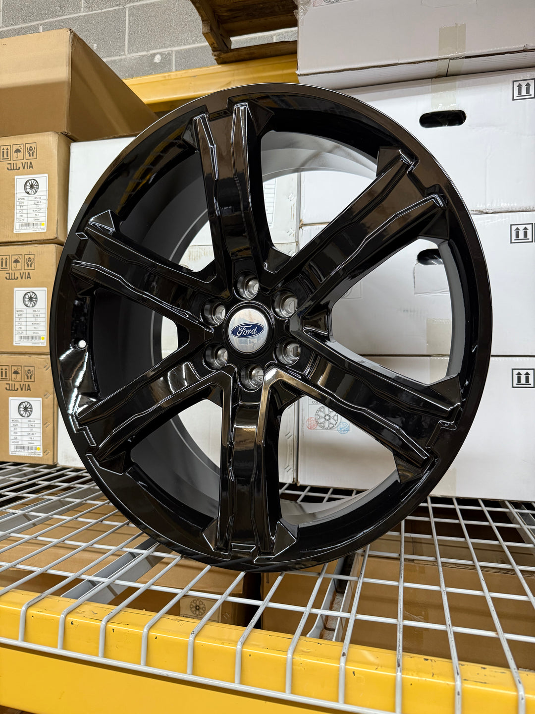 24" FD06 FORD WHEELS 6x135 FOR FORD F150 EXPEDITION RAPTOR LINCOLN NAVIGATOR MARK LT