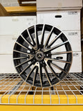 Draft 18" Mercedes Benz W812 Style Wheels in black and machine