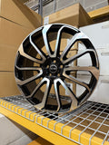 Range Rover W795 Style Wheels in black and machine