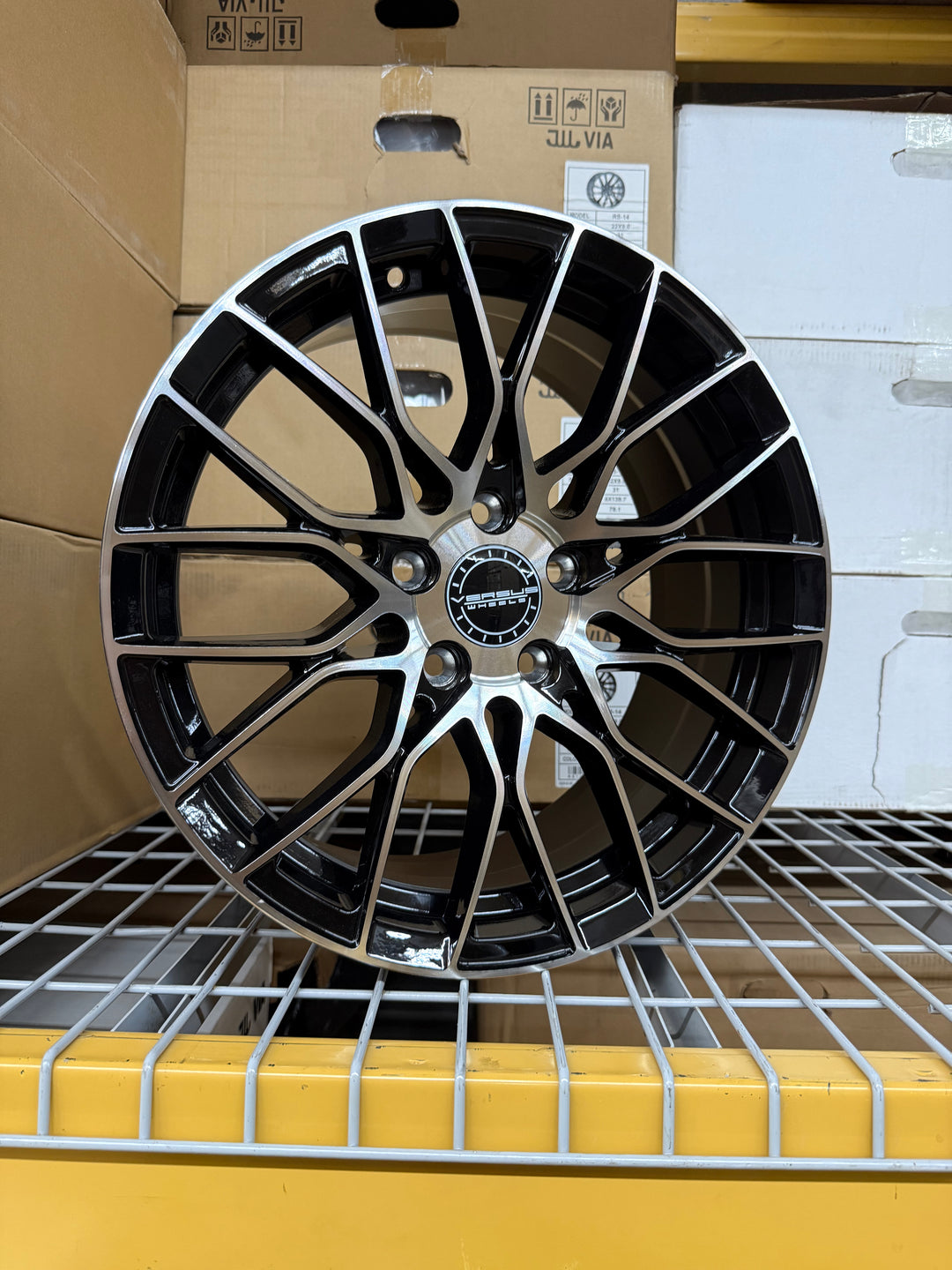 17" 5x114.3 Versus Racing VS442 - fits most Honda, Nissan , Toyota, Hyundai, Kia, Lexus, mustang , newer Malibu