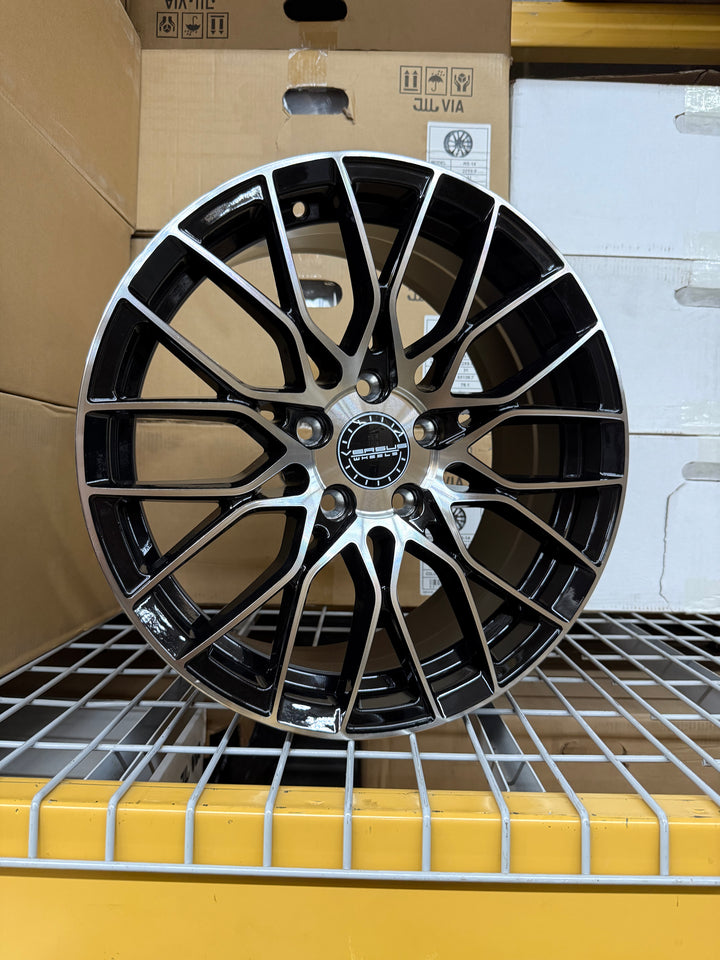 17" 5x114.3 Versus Racing VS442 - fits most Honda, Nissan , Toyota, Hyundai, Kia, Lexus, mustang , newer Malibu