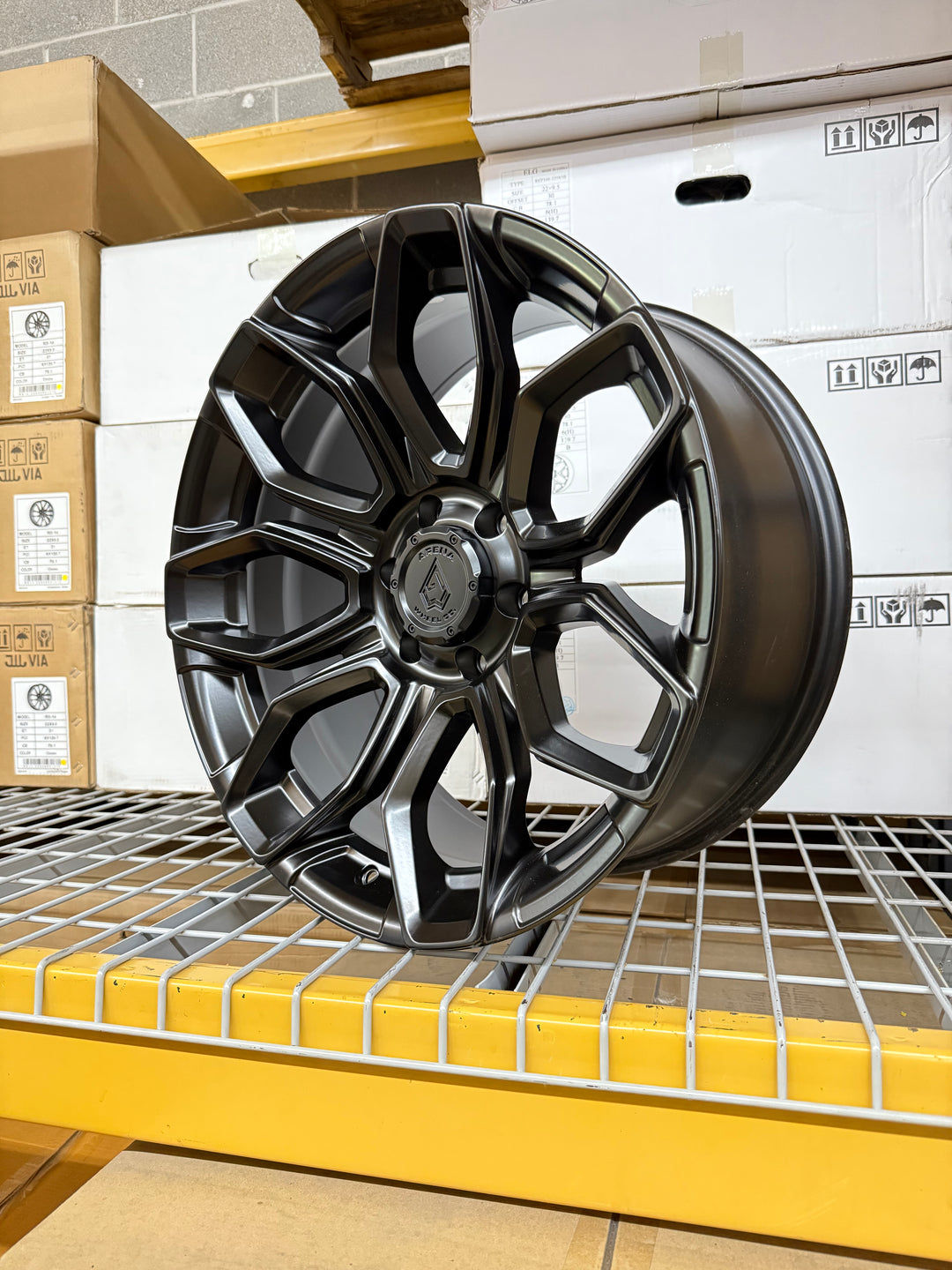 20" Arena Cobra A116 Satin Black

6X139.7 6x5.5 FITS CADILLAC ESCALADE DENALI YUKON CHEVY SILVERADO TAHOE SUBURBAN INFINITY QX80 DODGE RAM 1500 JEEP WAGONEER NISSAN TITAN TOYOTA TUNDRA TACOMA SEQUOIA 4RUNNER TESLA CYBER TRUCK FORD BRONCO