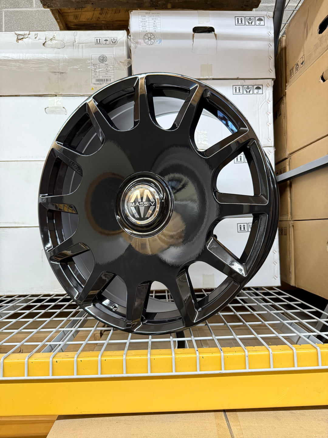 24" Massiv 927 WHEELS GLOSS BLACK 5x115 5x120 FOR DODGE CHARGER CHALLENGER 392 CHRYSLER 300 SRT8 CHEVY CAMARO ROVER RANGE ROVER HSE SPORT LEXUS LS BMW X5 X6